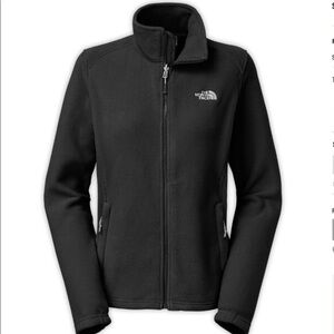 The north face | full zip fleece jacket size medium